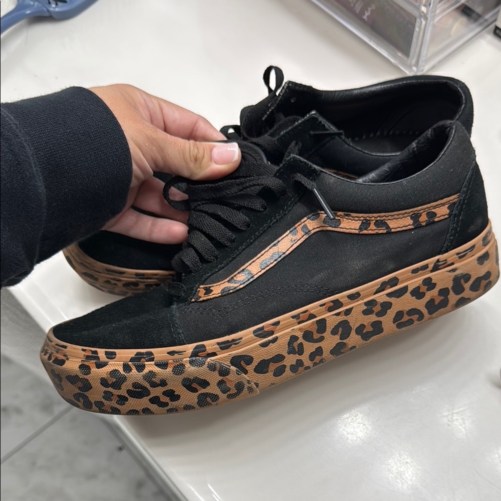 Leopard Print Women's Sneakers